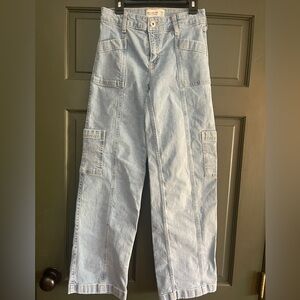 Abercrombie Kids Light Blue Relaxed Jeans